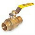 thumbnail image 2 of Apollo Valves 4" Sweat Brass Ball Valve Inline 94A20A01, 2 of 2