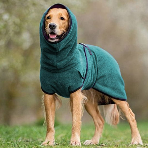 PWFE Winter Warm Dog Clothes Thicken Fleece Sweater For Dogs Pet Puppy