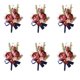 thumbnail image 1 of Piezas de mano de ramillete para banquete de novio y padrino para aniversarios de bodas, cenas formales y bailes de bodas campestres de otoño, 1 of 5