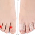 thumbnail image 4 of Outdor Friction Toe Protectors Gel Toe Protectors Breathable Toe Covers Soft And Transparent Little Toe Covers Unisex., 4 of 4