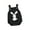 Black, variant on My First Easter Baby Girl Boy Outfit Newborn Bunny Romper Backless Sleeveless Knit Overalls Toddler Infant Outfit