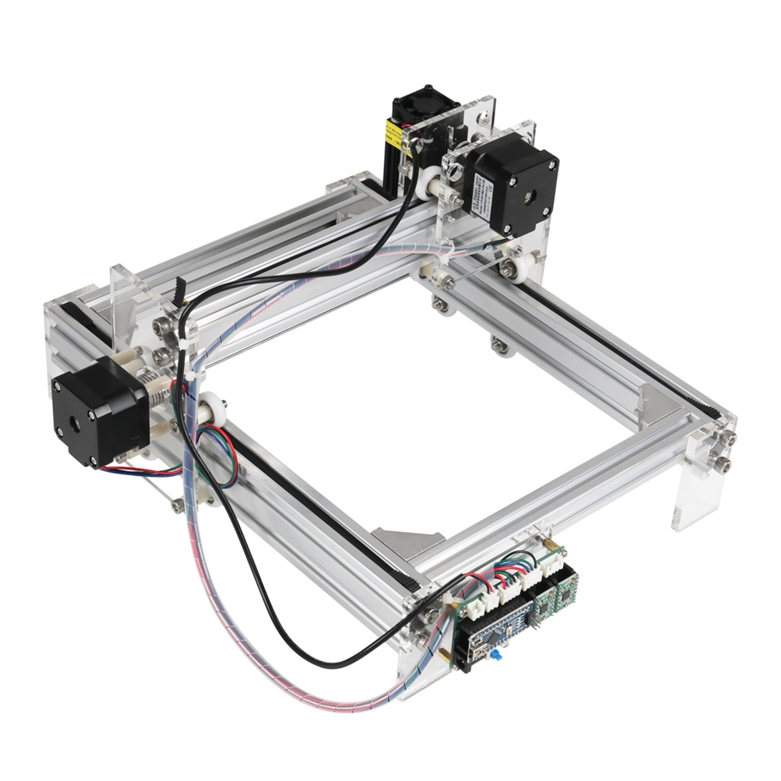 20W MINI DIY Desktop Engraving Machine Picture LOGO CNC Printer Working Area 20cm*17cm Wood Router Engraver
