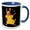 Blue/White, variant on 3drose, Dab Dabbing Dancing Llama Lama Alpaca Animal, 11oz Two-tone Blue Mug