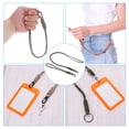 thumbnail image 4 of Badge Lanyard with Keychain Clip Necklace Wrist Cord Strap Metal Clasp for Keys, Camouflage Green 2 Pack, 4 of 5