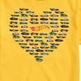 thumbnail image 3 of Hot Wheels - Valentine's Hot Wheels Heart - Men's Short Sleeve Graphic T-Shirt, 3 of 5