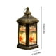 thumbnail image 3 of Farolillos colgantes navideños LED sin llama | Adornos portátiles de bronce retro para ventanas | Decoración navideña para interiores y exteriores | Luz nocturna segura para centro de mesa, 3 of 6
