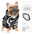 thumbnail image 3 of Balery Leopard And Zebra 2 Sudadera con Capucha para Perros Pequeños – Ropa para Mascotas, Disfraz para Perros y Gatos, Ideal para Fiestas y Cosplay-Medium, 3 of 7