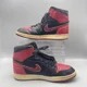 thumbnail image 3 of N I-K-E A i r-Jor-dan 1 Bred US9.5 Made in China 1994 Vintage Used Sneakers, 3 of 6
