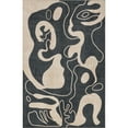 thumbnail image 2 of nuLOOM Carole Abstract Machine Washable Area Rug, 5' x 8', Beige, 2 of 9