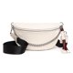 thumbnail image 1 of Bolsa De Pecho Bolsa bandolera en el pecho de cuero de vaca Cadena Bum Fanny Pack Saddle Belt Purse (Blanco) Tmvgtek Para Estrenar, 1 of 9