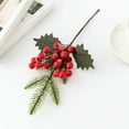 thumbnail image 7 of 5PCS Artificial Small Red Fruit Berry Decorations, Christmas Berry Accents, Mini Fake Fruit Ornaments for Home Table Decor, Christmas Tree & Holiday Displays, 7 of 7