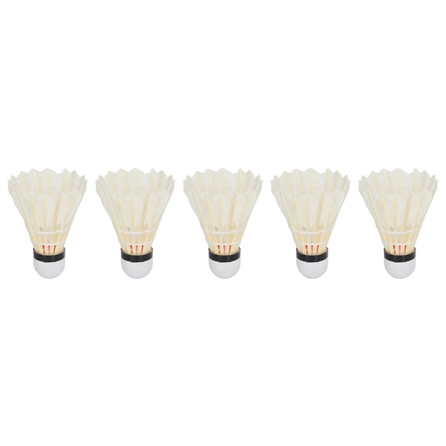 Kit De Bádminton De Grado De Entrenamiento, Bádminton Blanco De Plumas Fuertes, Prueba De Desgaste, Elasticidad, Velocidad Equilibrada, 12 Uds. Para Aficionados Para Fitness ANGGREK Otros
