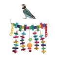 thumbnail image 3 of GROWTH TANK Wooden Flexible Bridge Swing Cage Chew Toy for Parrot Bird Exercise Chewing, 3 of 9