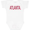 thumbnail image 3 of Inktastic Atlanta in Red Text Boys or Girls Baby Bodysuit, 3 of 5