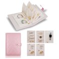 thumbnail image 2 of URSOFINE Travel Jewelry Organizer Case,Jewelry Storage Roll Bag for Women,Tangle-Free Portable Storage for Necklaces & Earrings/Rings/Bracelets,Jewelry Storage Book, Waterproof Organizer Bag, 2 of 7