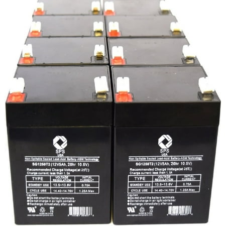 SPS Brand 12V 5 Ah Replacement Battery  for Best Power LI 360 UPS (8