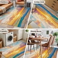 thumbnail image 5 of 3'x5' Area Rugs, Beach Sky Indoor Outdoor Area Rug for Living Room Bedroom, Oil Painting Modern Artwork Colorful Washable Bathroom Rugs Kitchen Floor Carpet Mats Home Decor Aesthetic, 5 of 8