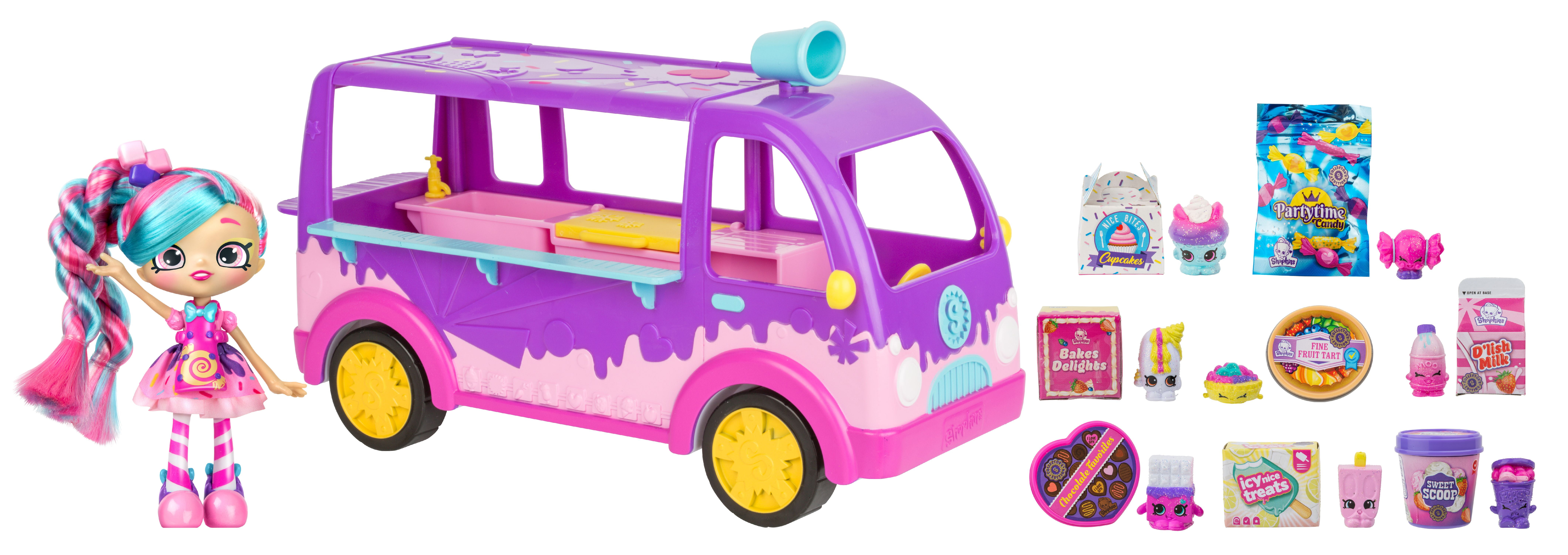 shopkins sweet treat deluxe truck