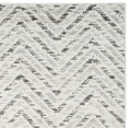 thumbnail image 4 of SAFAVIEH Adirondack Altan Chevron Area Rug, Ivory/Charcoal, 6' x 6' Square, 4 of 4