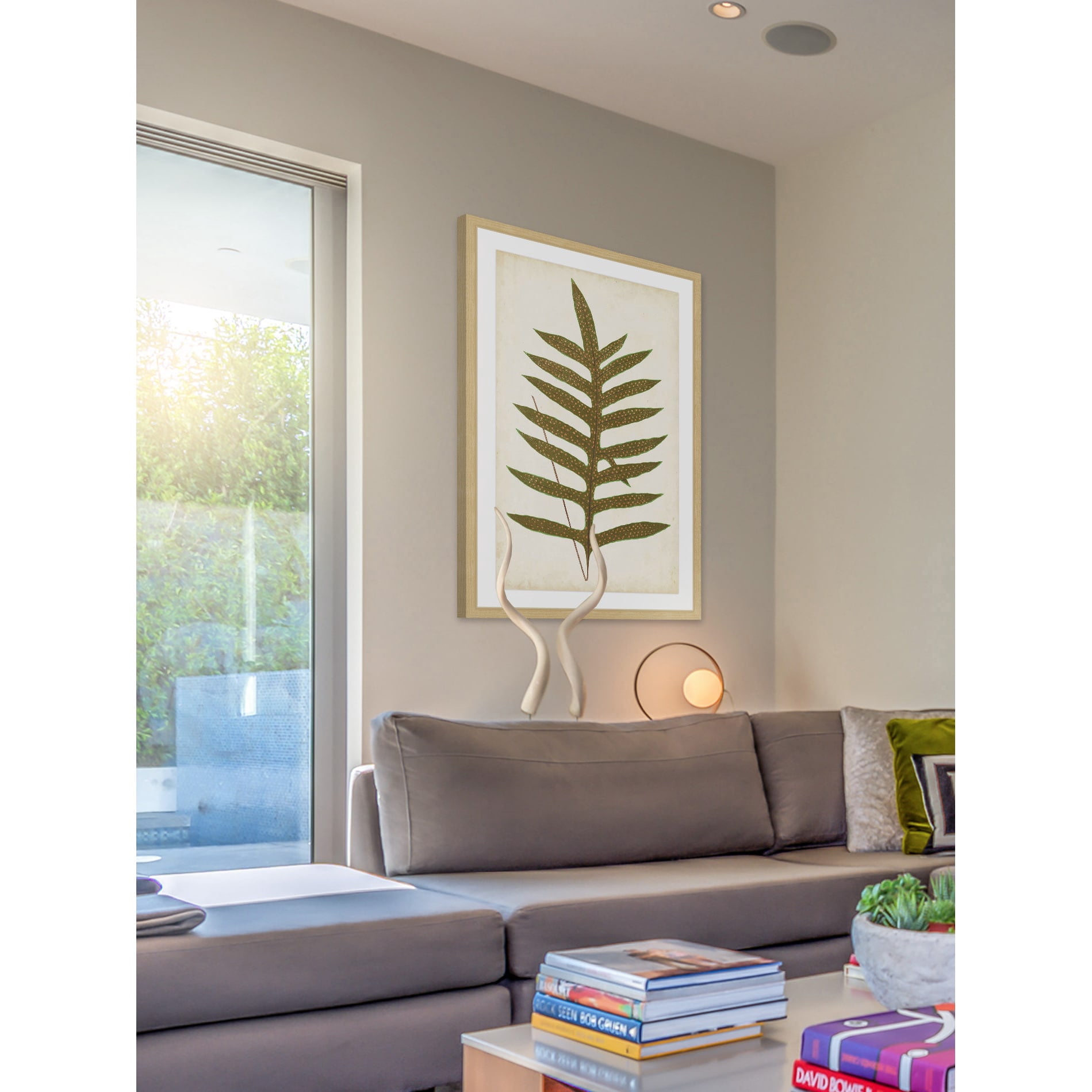 Marmont Hill "Fern Family VIII" Framed Painting Print