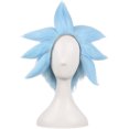thumbnail image 1 of Rick and Morty Anime Wig Ricky Sanchez Cosplay Wig Cap Blue, 1 of 2