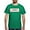 Kelly Green, variant on - Warning Offensive Dark T Shirt - Men's Classic Graphic Cotton T-Shirt