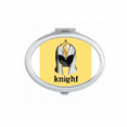 thumbnail image 1 of Helmet Cuirass Chevalier Mirror Portable Fold Hand Makeup Double Side Glasses, 1 of 3