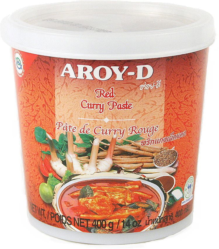 Aroy-D Red Curry Paste, 400 g