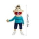 thumbnail image 3 of Marionetas de mano de peluche suave para jugar en casa, marionetas traviesas y divertidas con boca funcional, regalo para niños para cumpleaños, Navidad, fiesta de Halloween, 3 of 7