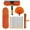 Orange, variant on High Reach Cleaning Brush Set with Telescopic Extension Pole for Efficient Removal from Ceilings Windows Walls and Lampshades