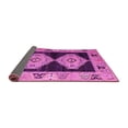 thumbnail image 2 of Ahgly Company Indoor Rectangle Abstract Pink Modern Area Rugs, 2' x 3', 2 of 4