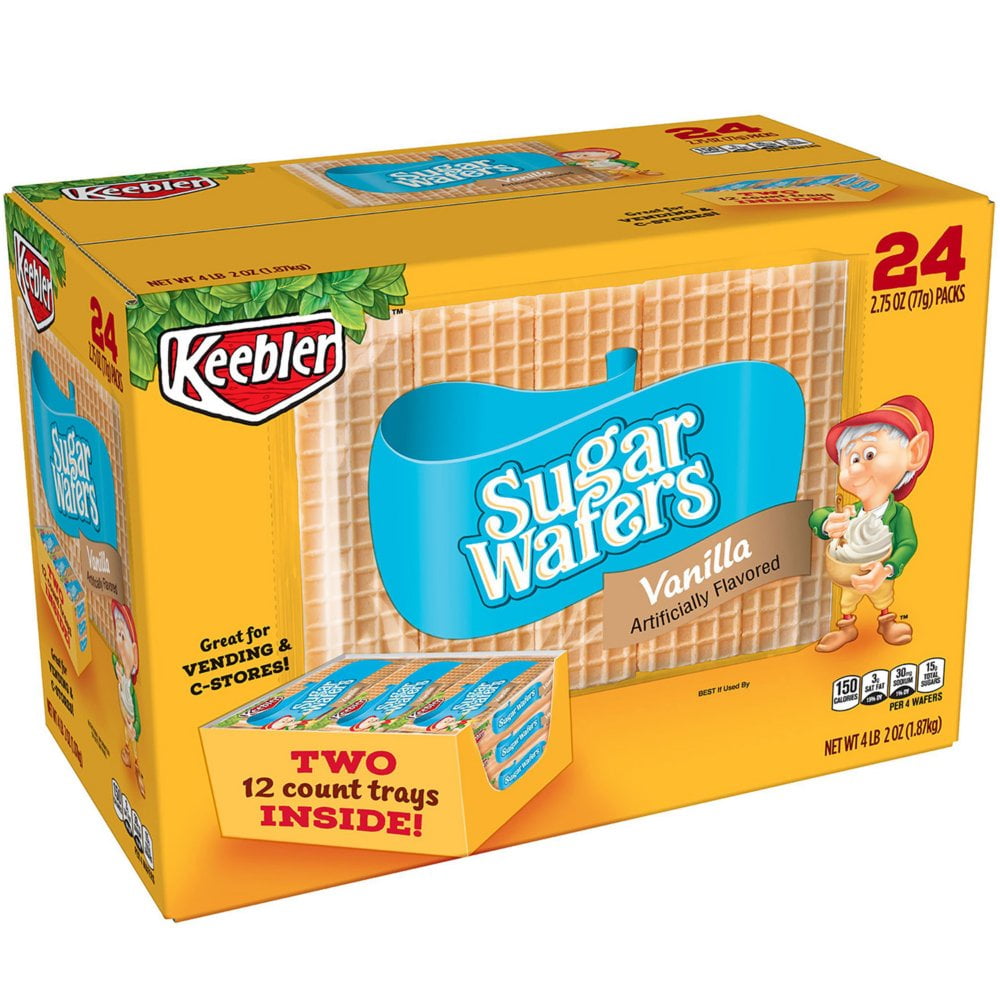 Branded Keebler Sugar Wafers (2.75 oz., 24 ct.) - Sugar Free - Walmart.com