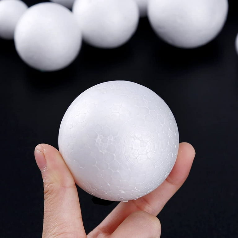 Pllieay Assorted Styrofoam Balls in Bulk, Large to Small Sizes