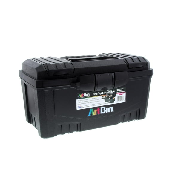 ArtBin Twin Top Storage Box with Lift-Out Tray, Standard