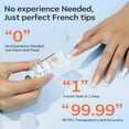 thumbnail image 2 of Modelones French Tip Tool- 6 Pcs Nail Stamp French Manicure Kit Suitable for DIY Together with Gel Nail Polish Art Tips Printing Tool Kit, 2 of 8