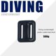 thumbnail image 3 of Naiovety Peso de buceo antideslizante profesional seguro esnórquel contrapeso natación submarina deportes Gadgets regalos accesorio Deportes acuáticos Negro, 3 of 6