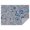 Blue Paisley and-2, variant on Blue Paisley Pattern Rectangle Tablecloth 60"x84",Waterproof Polyester Rectangle Table Cloth, Wipeable Spillproof Polyester Tablecloth for Dining, Camping, Indoor and Outdoor