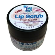 Diva Stuff Ultra Hydrating Lip Scrub for Soft Lips, Gentle Exfoliation, Moisturizer & Conditioner, Chocolate Covered Pretzel – ¼ oz (Made in the USA)