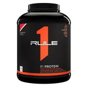 Rule One Proteins R1 Protein Powder Drink Mix, Strawberries & Creme, 5.03 lbs (2.28 kg)