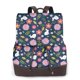 thumbnail image 1 of Disketp Floral Rabbit Mochila de Cuero para Mujer, Bolso de Espalda Antirrobo con Estilo para Viaje, Trabajo y Uso Diario, 1 of 4