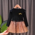 thumbnail image 2 of LWNYDPLSD Evening Gown Black Evening Little Girls Princess Dresses White Wedding Dress Plus Size Maxi Dress Fall Maxi Girls Size 4t Clothes, Black 4-5 Years, 2 of 8