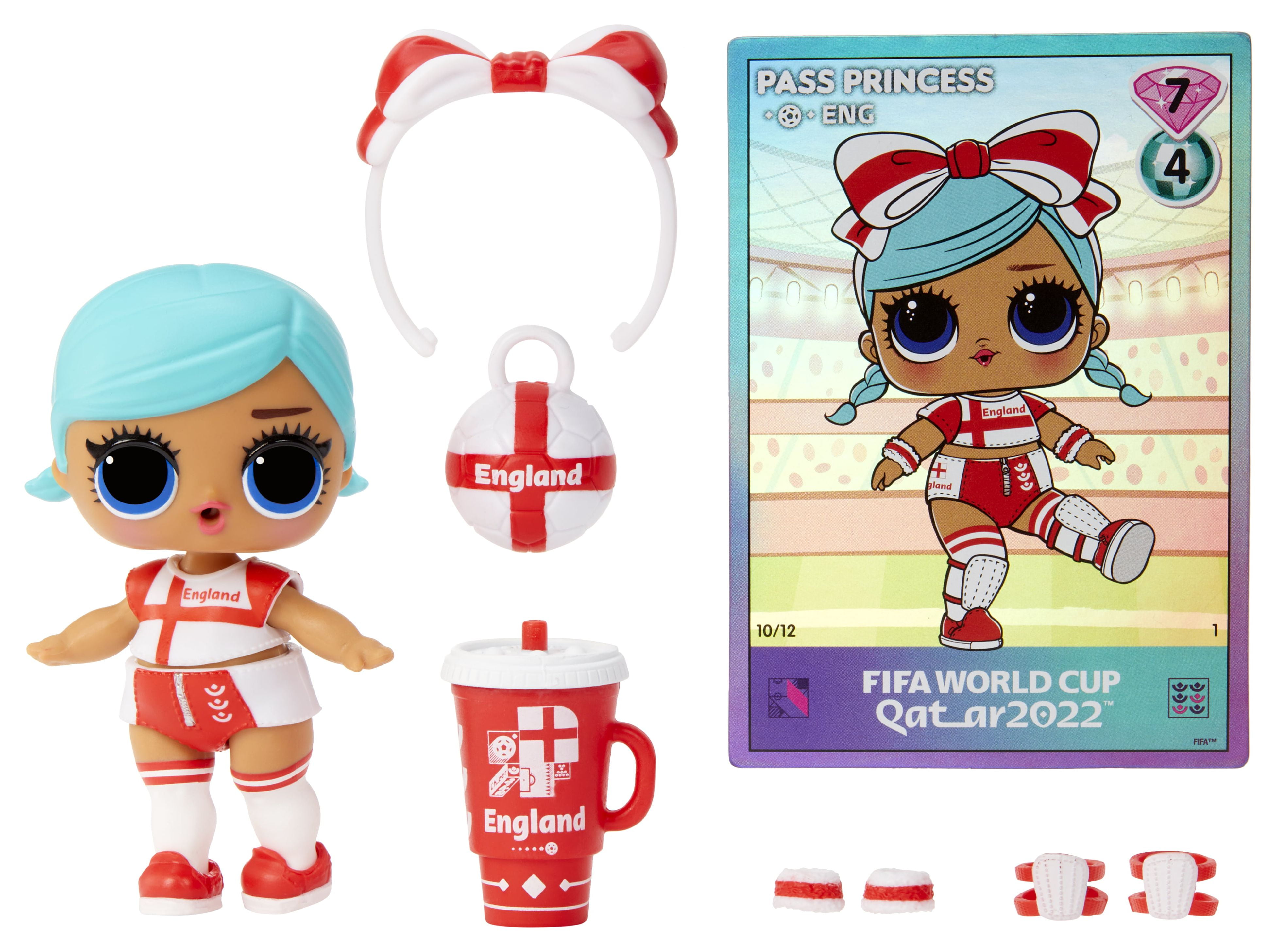 L.O.L. Surprise! X FIFA World Cup Qatar 2022 Dolls with 7