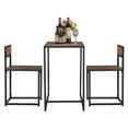 thumbnail image 6 of Elm Wood Simple Breakfast Table and Chair Three-Piece, 6 of 11