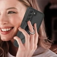 thumbnail image 5 of SaniMore Case for Samsung Galaxy S23 2023 Release, Rugged PC Backplane Shockproof TPU Bumper 360° Rotatng Ring/Kickstand Anti-drop Heavy Duty Protective Case For Samsung Galaxy S23, Black, 5 of 5