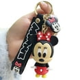 thumbnail image 6 of Charming Minnie Mouse Keychain - Disney Collectible Figure for Bag, Door, and Car Key-Ring, 6 of 6