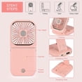 thumbnail image 4 of Ventilador pequeño LIUYMXG 5 en 1 USB recargable para viajes, 4 of 5