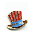 thumbnail image 2 of OUNONA American Flag Brooch Fashion Alloy Clips Women Dress Clothes Decorative Brooch, 2 of 8