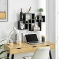 thumbnail image 5 of Danya B. Blocchetto Intersecting Cubes Wall Shelf Unit - Horizontal or Vertical - Black, 5 of 11