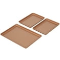 Wilton Oven Maximizer NonStick Copper Bakeware Set, 4Piece