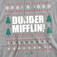 thumbnail image 2 of The Office Dunder Mifflin Ugly Christmas Sweater Bs Unisex Adult Pull-Over Hoodie, 2 of 5